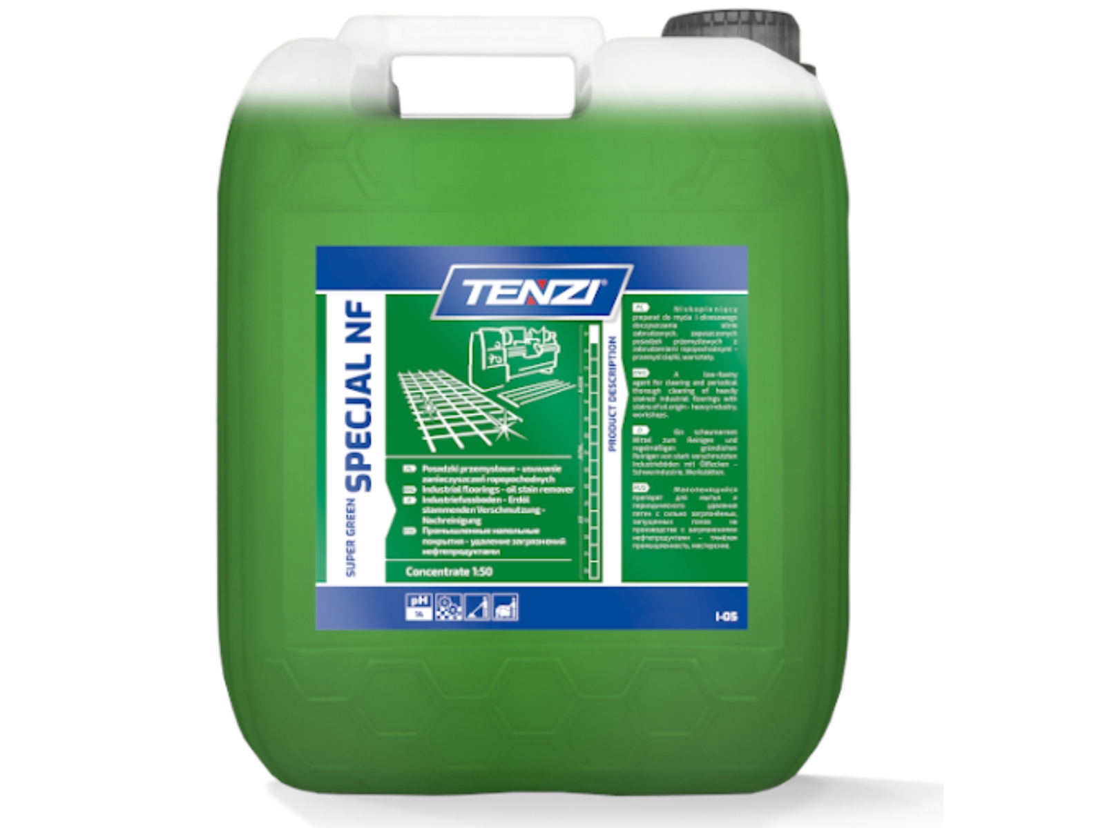 Super Green Specjal NF I05 Tenzi 5l Mycie posadzek